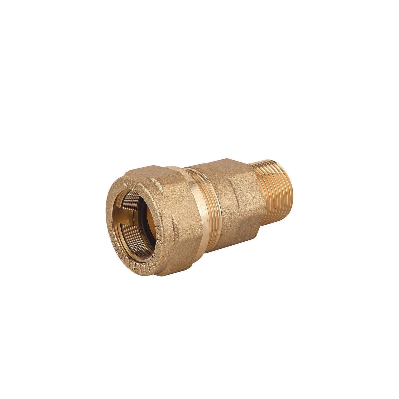 Фитинг зажимной для стальных труб с наружной резьбой Cavaletto 1/2 (L001002)