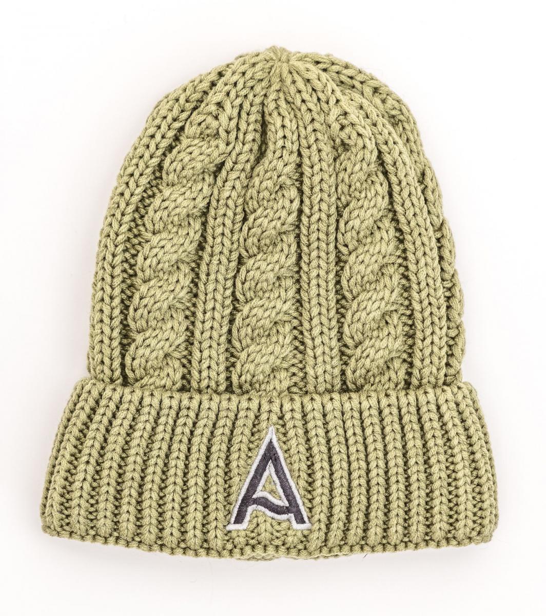 Шапка детская зимняя Alex Альберт 50-54 см Оливковый Шапка детская зимняя Alex Альберт 50-54 см Оливковый