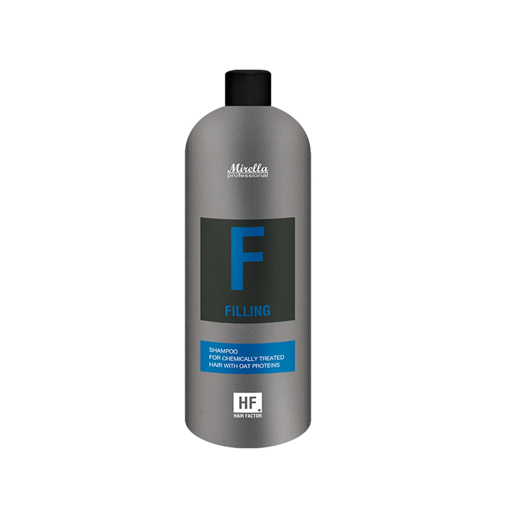 Шампунь для реконструкції глибоко пошкодженого волосся з вiвсом Mirella Professional HF F Filling Shampoo 1000 мл