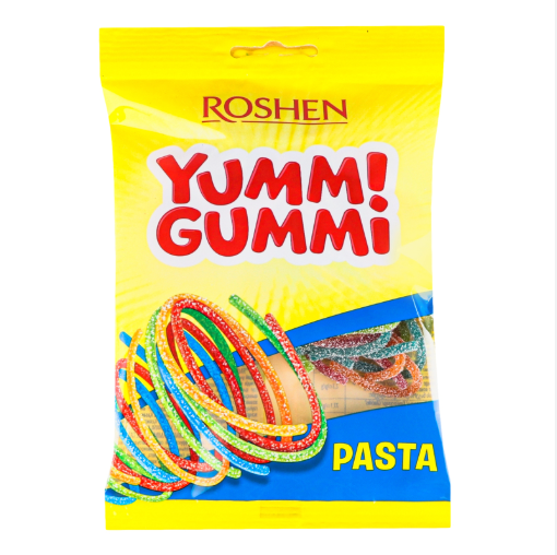 Цукерки желейні Roshen Pasta Yummi Gummi 70 г (4823077640346)