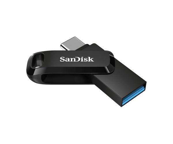 Флешка USB Flash SanDisk 3.1 Ultra Dual Go Type-C 256Gb 150 Mb/s Black - фото 2
