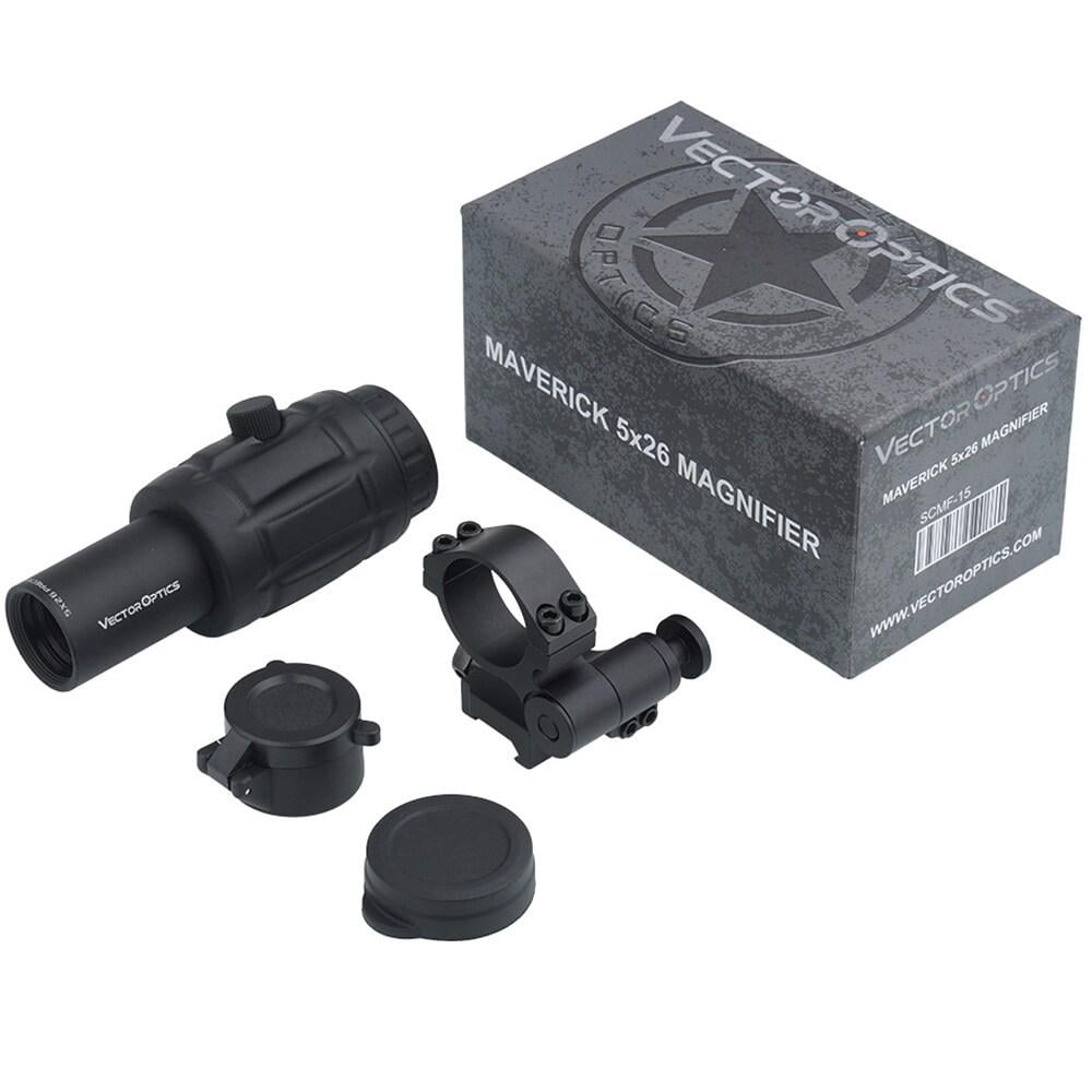 Магніфер Vector Optics Maverick 5x26 w/Flip Side (5003804) Магніфер Vector Optics Maverick 5x26 w/Flip Side (5003804)
