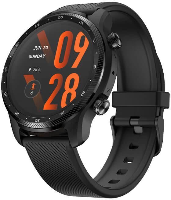 Смарт-годинник Mobvoi TicWatch Pro 3 Ultra GPS Shadow Black (P1034001600A)  