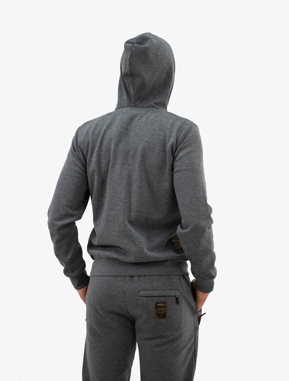 Костюм спортивный мужской BOSS HB-1066 2XL Antracite - фото 5 Костюм спортивный мужской BOSS HB-1066 2XL Antracite - фото 5