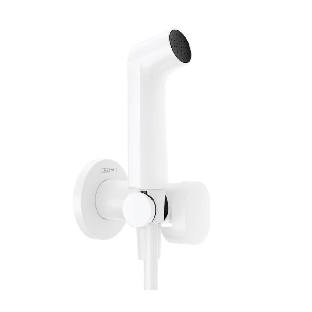 Гігієнічний душ Hansgrohe SE EcoSmart+ на змішану воду White Matt (36292476)