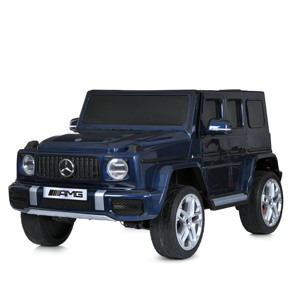 Детский электромобиль двухместный Bambi джип Mercedes AMG M 6137EBLRS Синий
