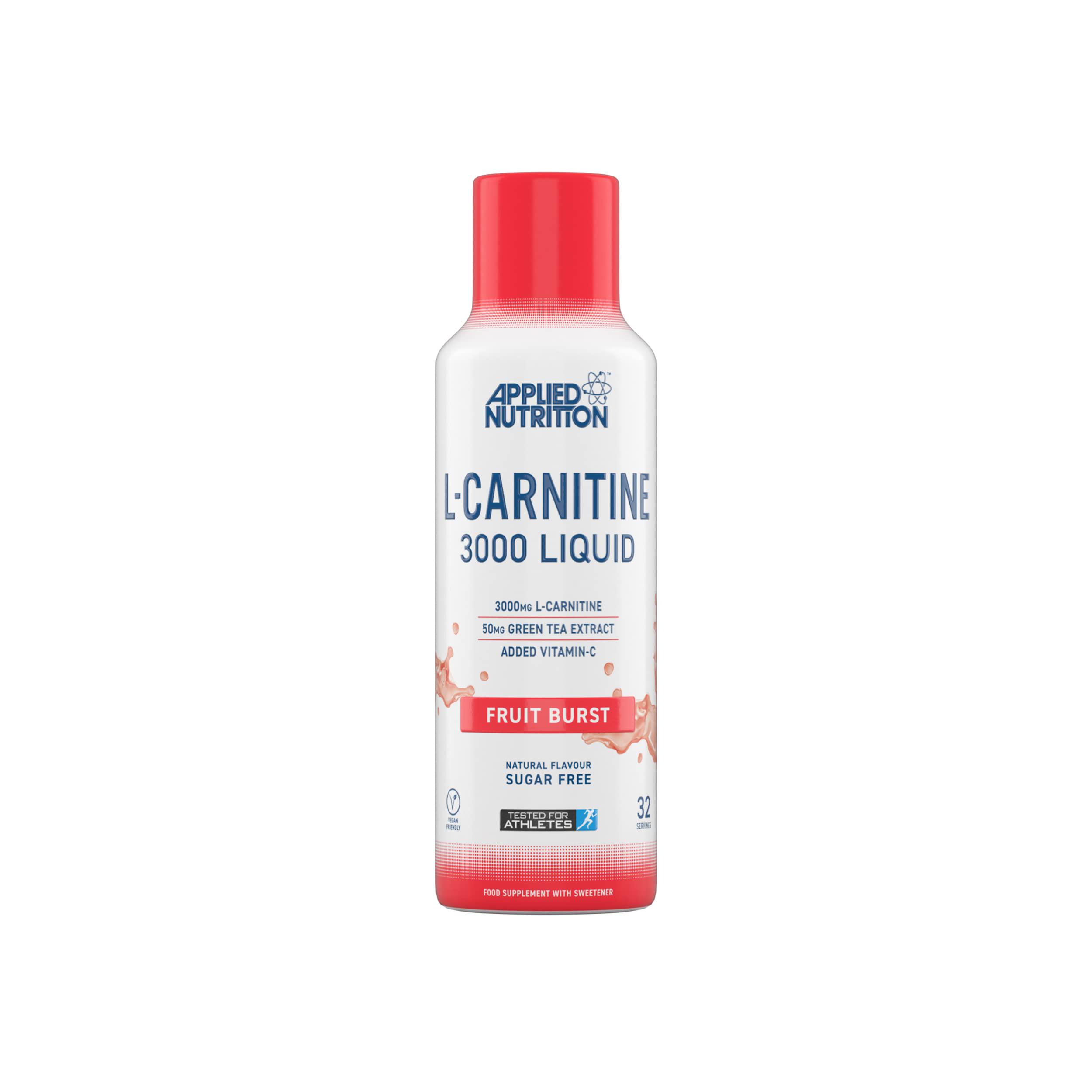 L-карнітин Applied Nutrition L-Carnitine Liquid 3000 480 мл Fruit Burst