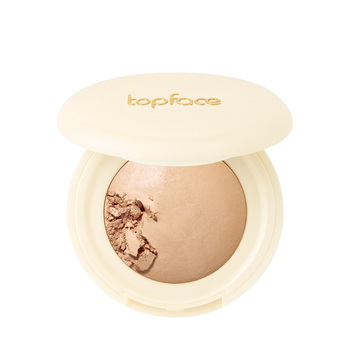 Хайлайтер запеченный для лица Topface ProHD Natural Glow PT706 004 Cool Reflect Золотистый