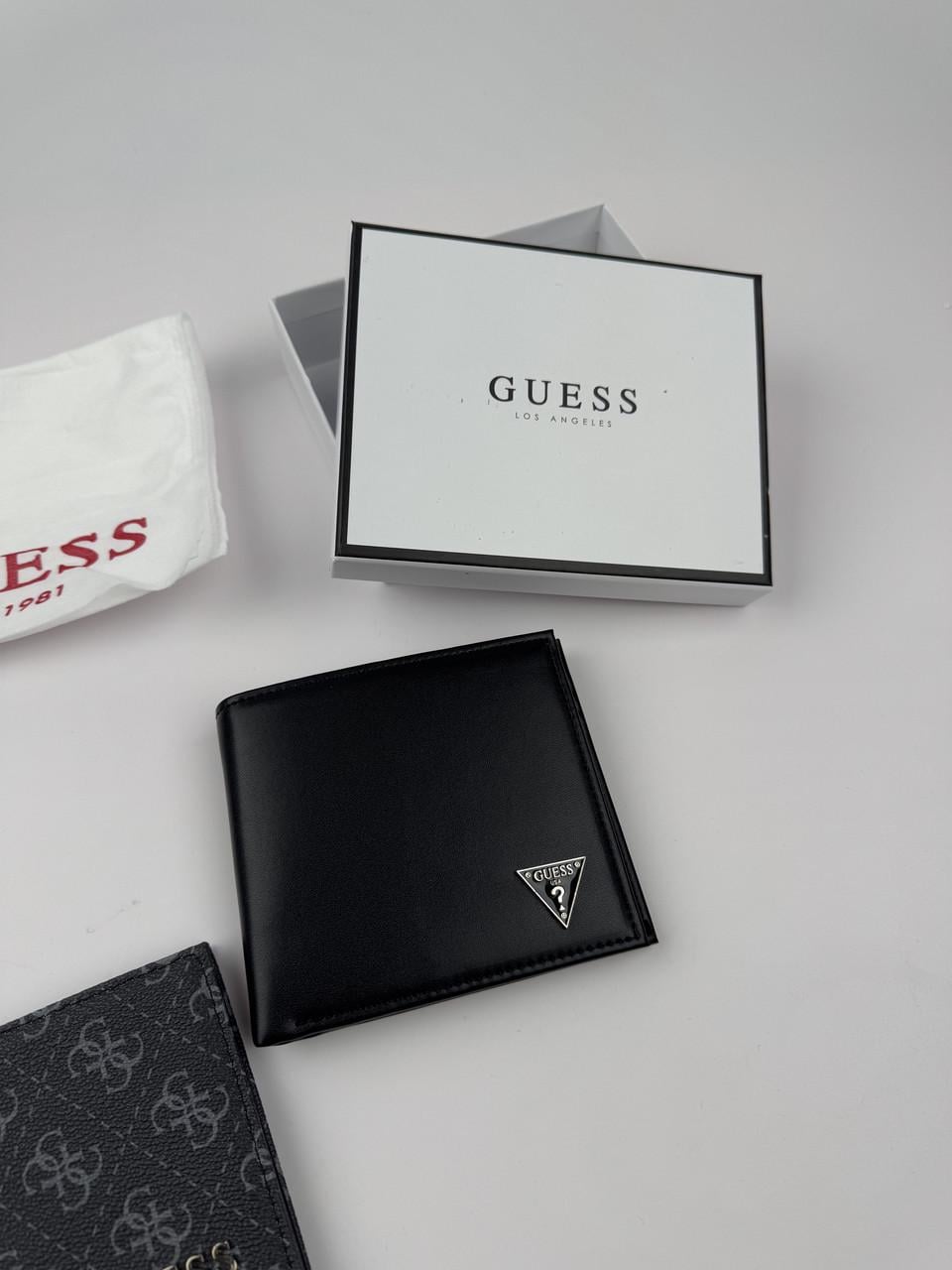 Гаманець Guess чоловічий Чорний - фото 4