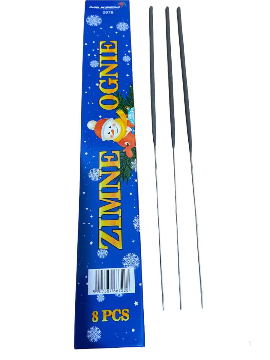 Бенгальские огни Maxsem 25 см 8 шт. (0978)