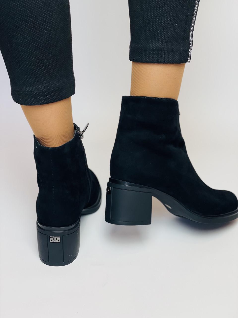 Ботильоны женские зимние Polann р. 36 23.5 см Черный (2715) - фото 9 Ботильоны женские зимние Polann р. 36 23.5 см Черный (2715) - фото 9