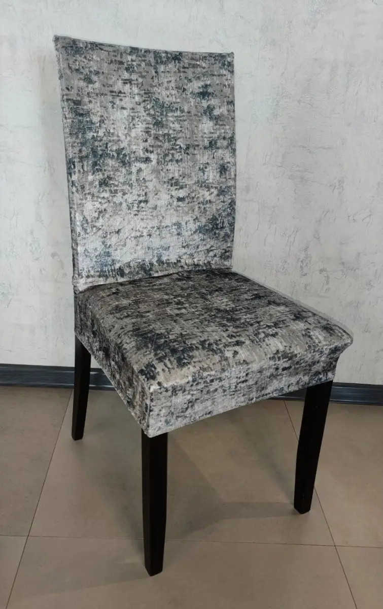 Чохол на стілець універсальний Абстракція Бетон 50491 (8-6-4268582)