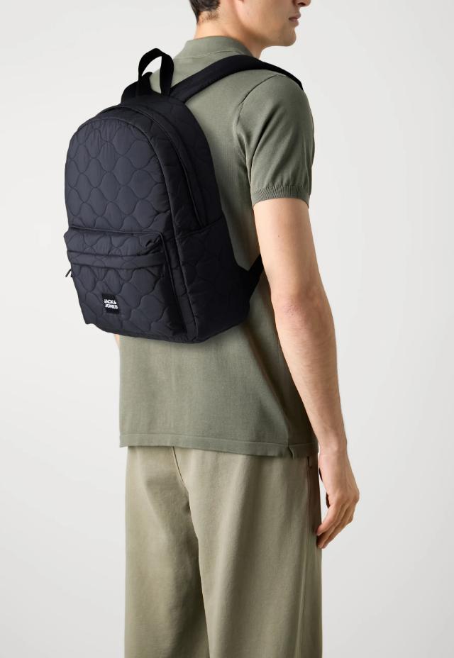 Міський рюкзак стьобаний Jack & Jones Чорний (105743856 - фото 6