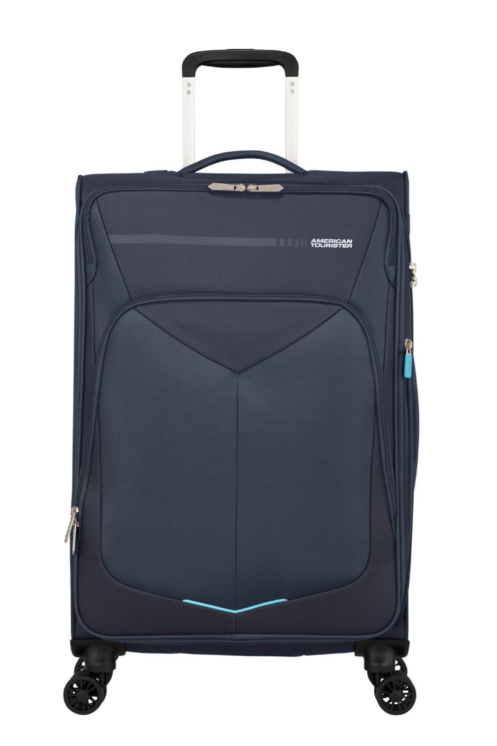 Валіза з розширенням American Tourister Summerfunk 67,5x42x27,5/29,5 см Темно-синій (78G-41004) - фото 1