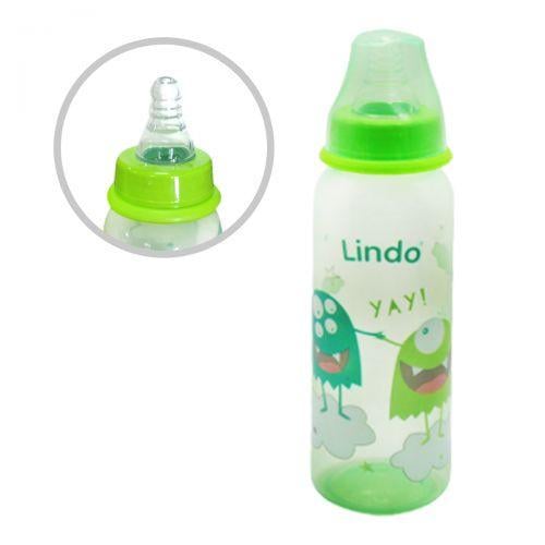 Бутылочка для кормления Lindo 250 мл Салатовый (LI 138)
