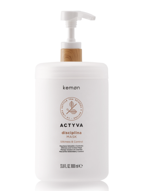 Маска для непослушных волос Kemon Actyva Disciplina Mask 1000 мл (0247611)