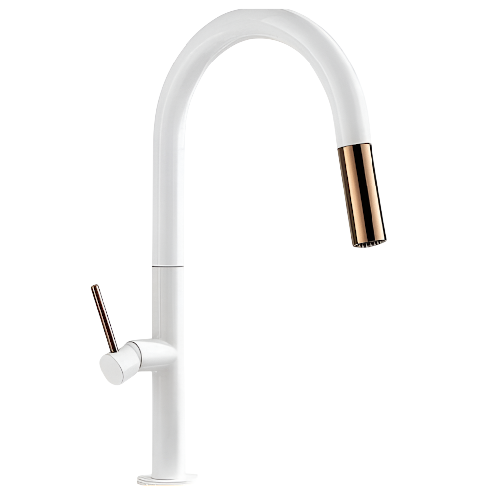 Смеситель для кухни Rea Apollo однорычажный Белый (REA-B9603)