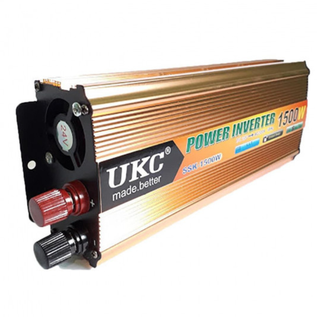 Перетворювач напруги автомобільний UKC AC/DC 1500W 24V (SSK-24-1500W) - фото 8 Перетворювач напруги автомобільний UKC AC/DC 1500W 24V (SSK-24-1500W) - фото 8