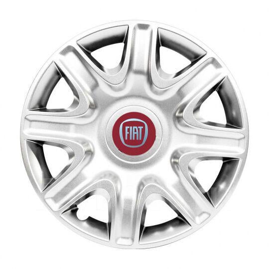 Автомобильные колпаки SKS 332 R15 с логотипом Fiat 4 шт. Серебристый Автомобильные колпаки SKS 332 R15 с логотипом Fiat 4 шт. Серебристый