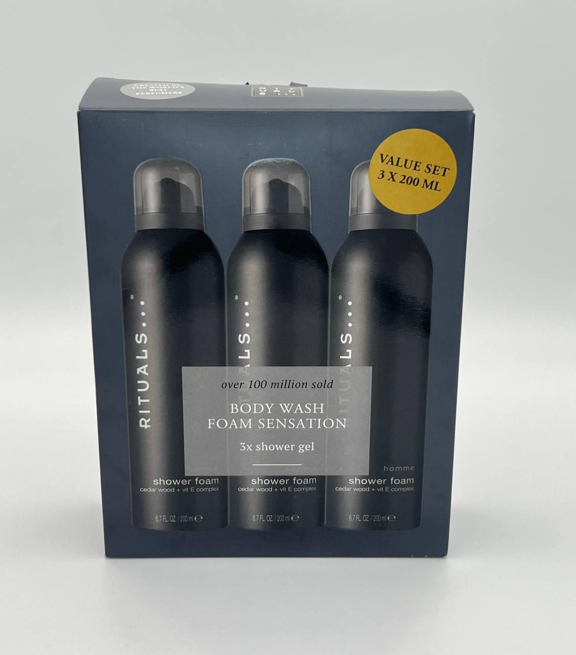 Гель-пена для душа RITUALS Homme Foaming Shower Gel Cedar Wood Vit-E Complex (tun5) - фото 3 Гель-пена для душа RITUALS Homme Foaming Shower Gel Cedar Wood Vit-E Complex (tun5) - фото 3