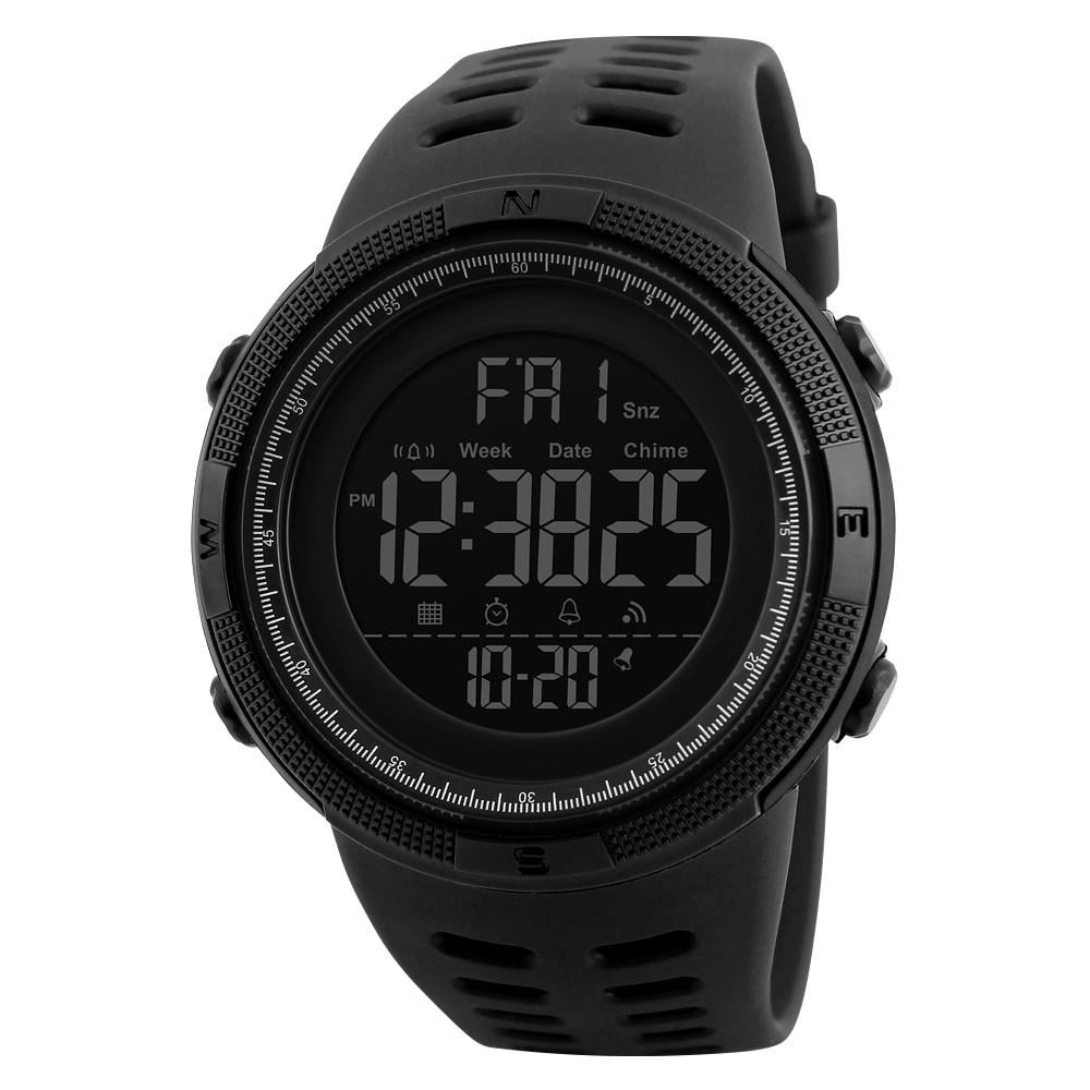 Годинник наручний чоловічий Skmei 1251 All 1251BK Black (12290)