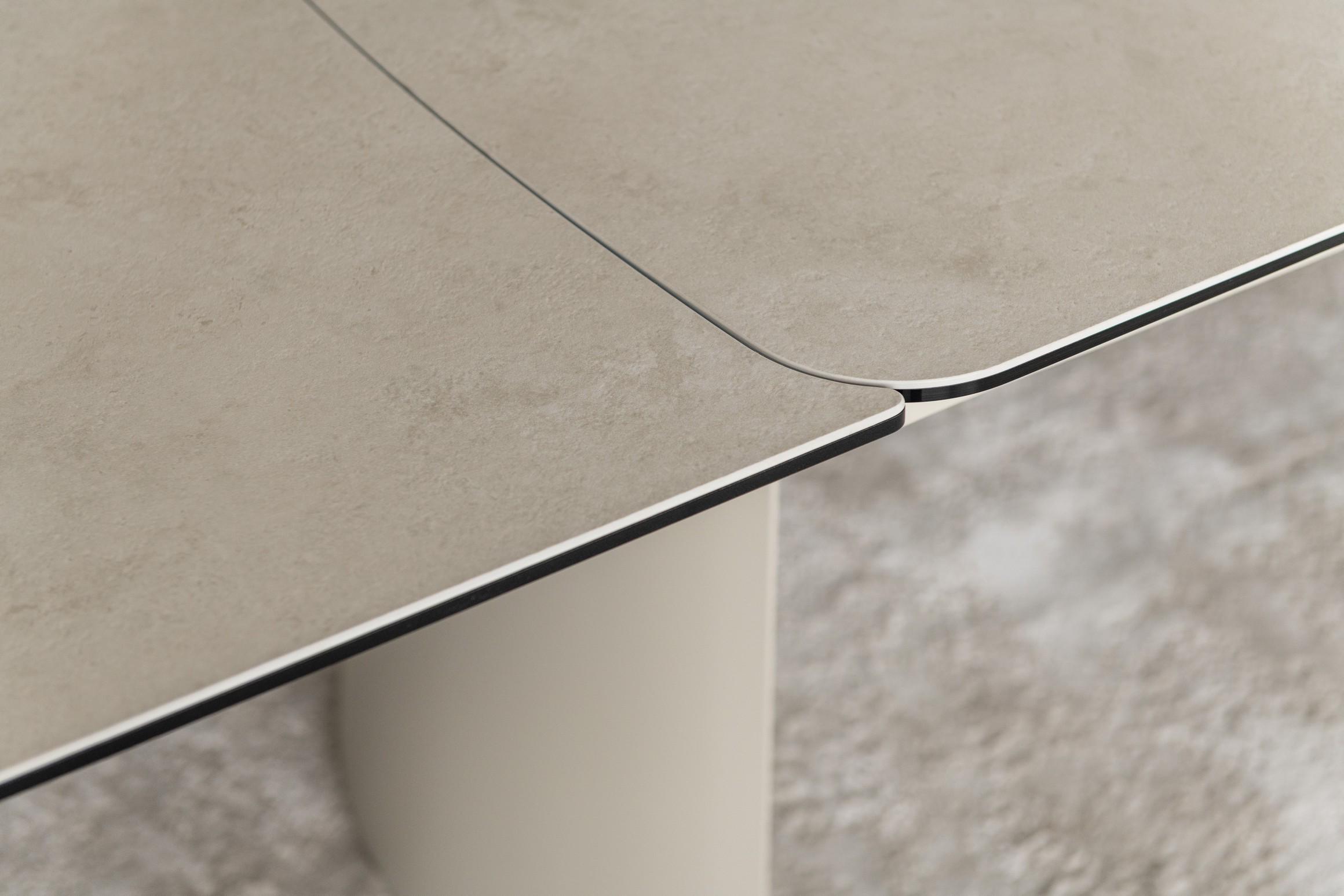 Обідній стіл розсувний Vetro Mebel Вольтерра 2000/2800х1000x760 мм Делікато бежевий/Бежевий (TML-1305) - фото 8 Обідній стіл розсувний Vetro Mebel Вольтерра 2000/2800х1000x760 мм Делікато бежевий/Бежевий (TML-1305) - фото 8