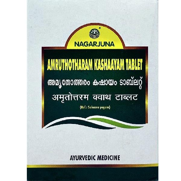 Комплекс Nagarjuna Amruthotharam Kashayam для профілактики печінки 100 таб. (000020130)