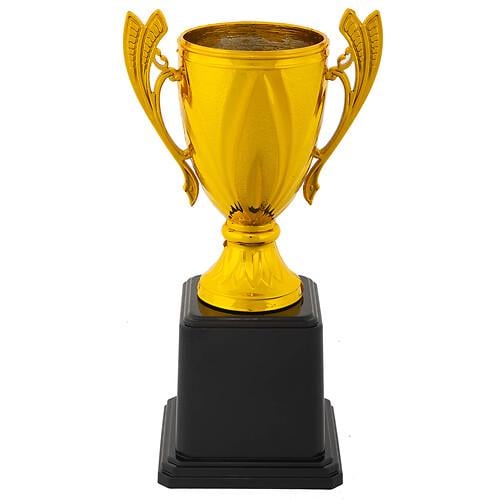 Кубок спортивный наградный SP-Sport Simple XG007 19х10х6 см Золотой (31807898)
