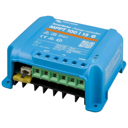 Контролер заряду сонячних панелей Victron Energy SmartSolar MPPT 100/15 12/24 В 15 А VE.Direct Bluetooth Синій (632848) - фото 2 Контролер заряду сонячних панелей Victron Energy SmartSolar MPPT 100/15 12/24 В 15 А VE.Direct Bluetooth Синій (632848) - фото 2