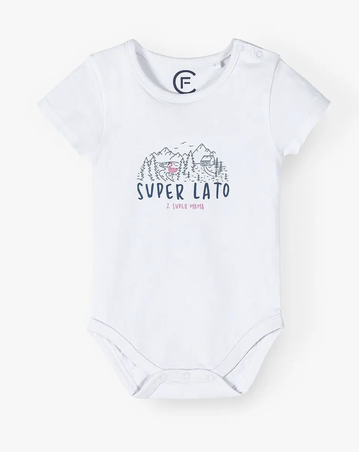 Боди 5.10.15 Kids 6T4238 Горы 86 см Белый Боди 5.10.15 Kids 6T4238 Горы 86 см Белый