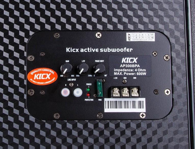 Сабвуфер Kicx AP-300BPA - фото 3