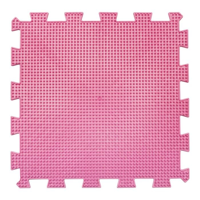 Килимок масажний пазл травичка Рожевий - фото 1 Килимок масажний пазл травичка Рожевий - фото 1