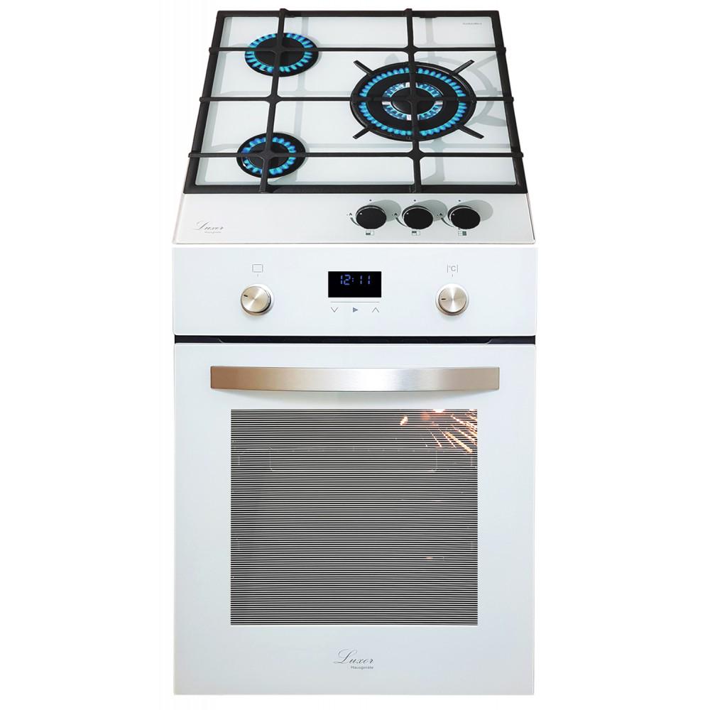 Варильна поверхня газова Luxor Luxor RG 458 Blütenweiß WH BK з підставкою для Wok (26442073) - фото 5 Варильна поверхня газова Luxor Luxor RG 458 Blütenweiß WH BK з підставкою для Wok (26442073) - фото 5