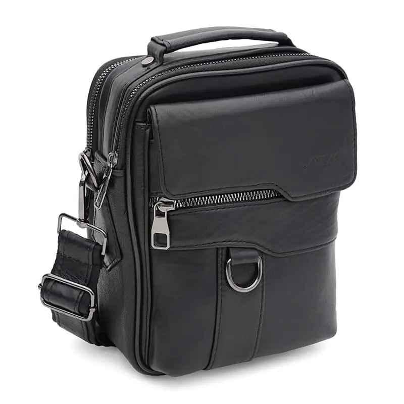 Сумка шкіряна Ricco Grande T1DLUX Black