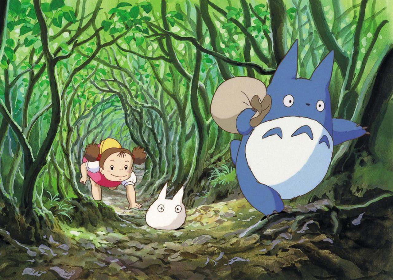 Картина GeekLand My Neighbor Totoro Мой сосед Тоторо прогулка