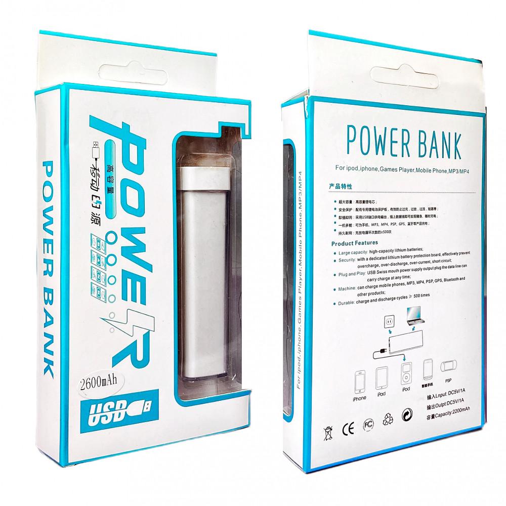 Повербанк Powder PD1 2600 mAh Рожевий - фото 2