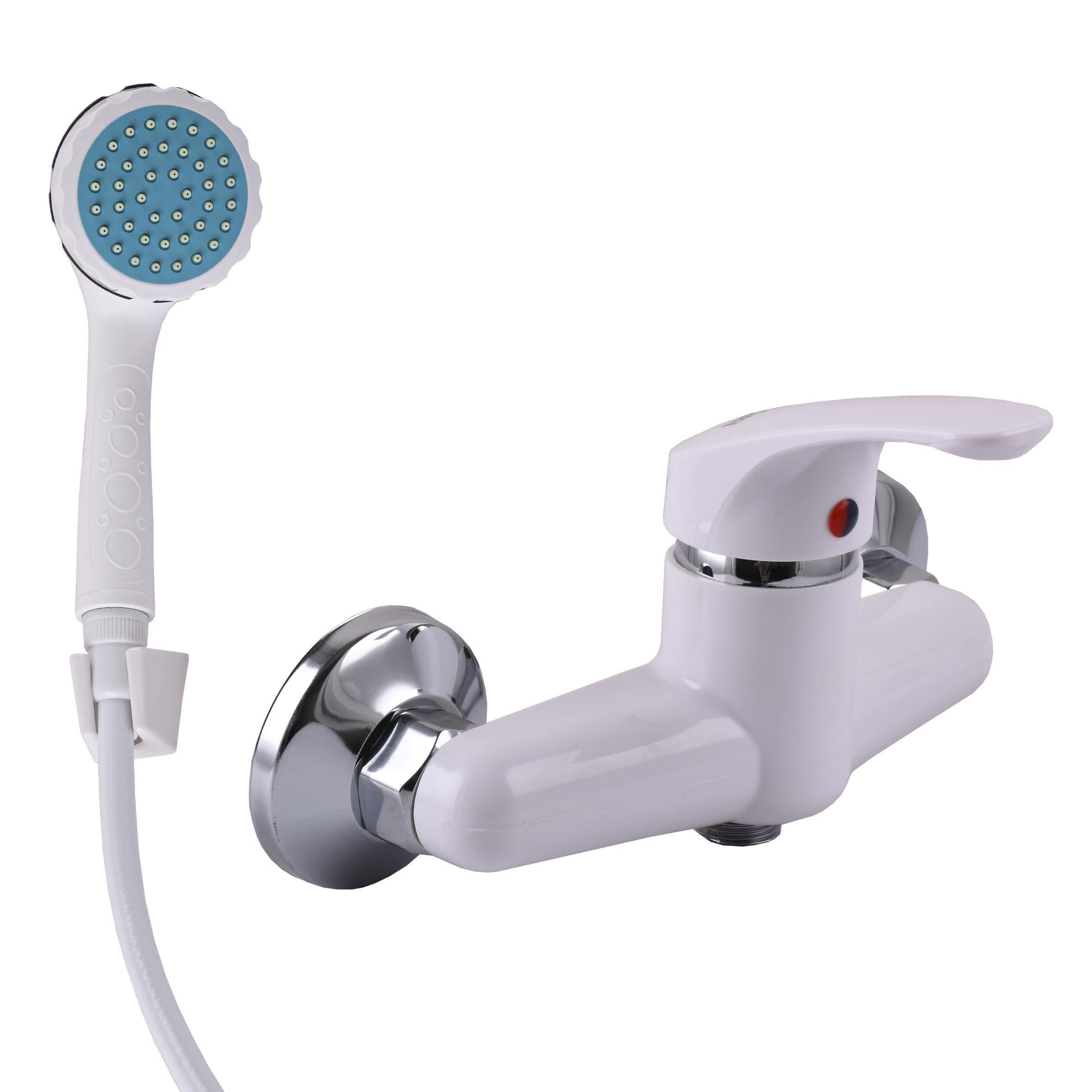 Смеситель для душа Bravo BO-00-105 термостойкий пластик Белый (24354)