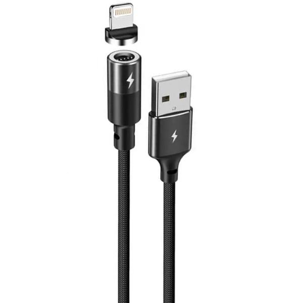 Кабель магнітний Remax 3в1 USB-microUSB/Lightning/Type-C (15027142) - фото 1