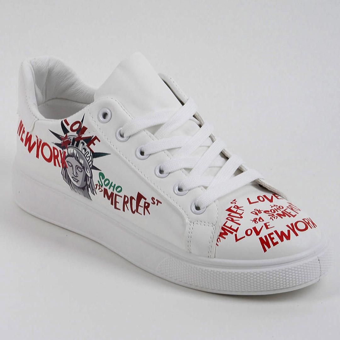 Кеды женские 339081 р. 38 24 см Белый