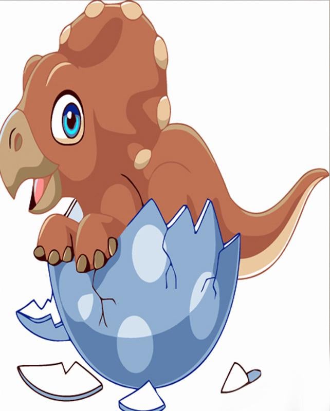 Картина по номерам Strateg Премиум Рождение дракончика Strateg 30х30 см (ES153)