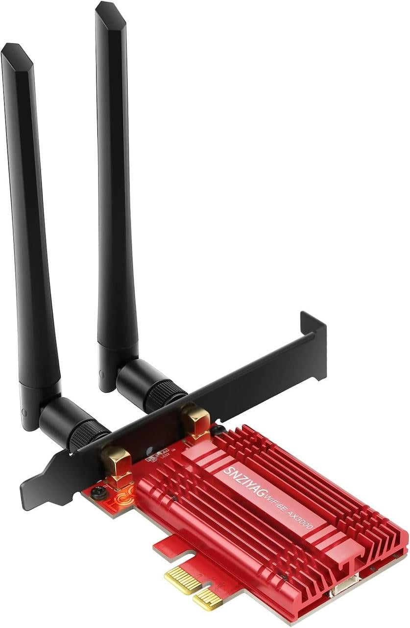 Карта WiFi SNZIYAG AX3000 WiFi 6E PCIe для комп'ютерних ігор (1694708268)
