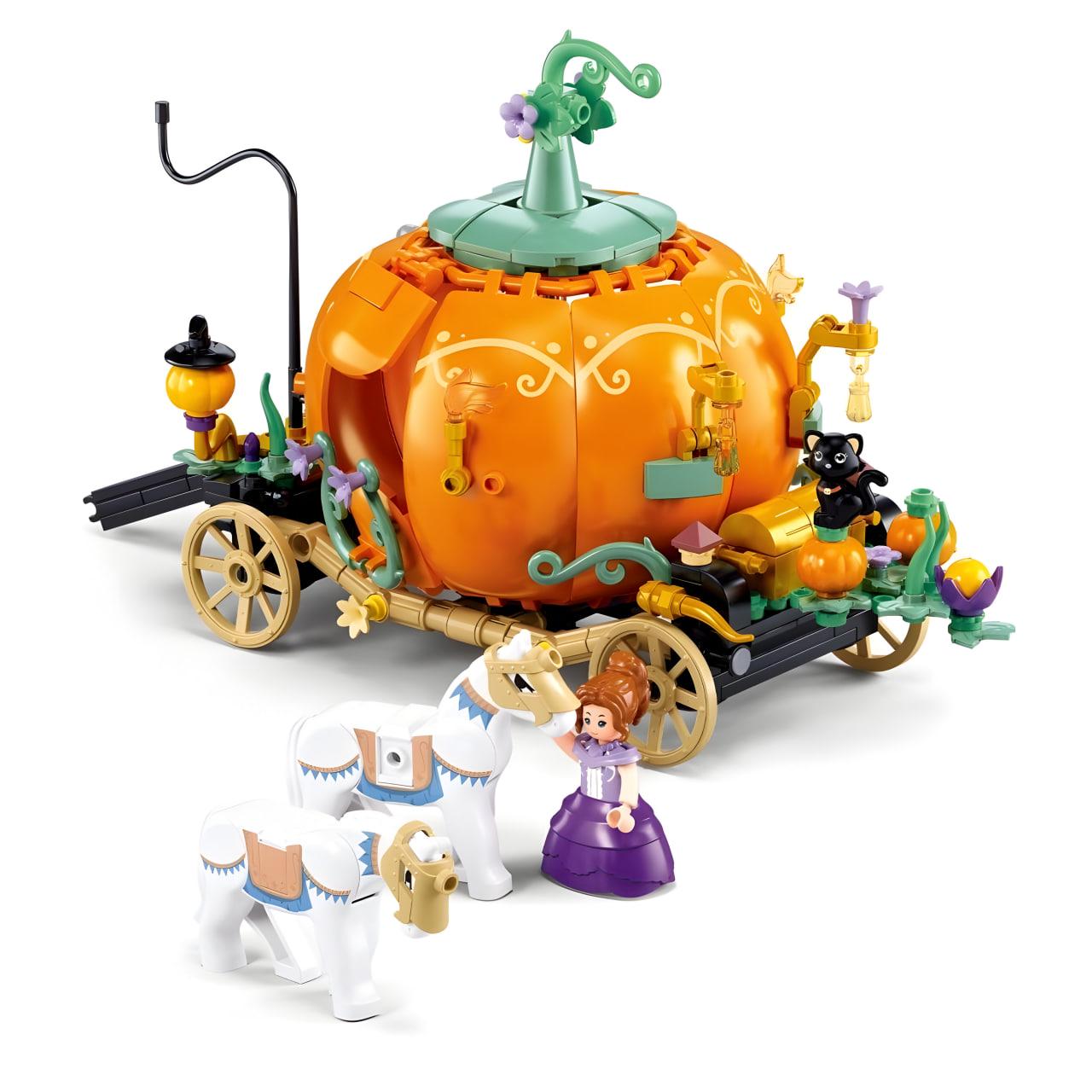 Конструктор Sluban Тыквенная карета 320 деталей (M38-B1176)