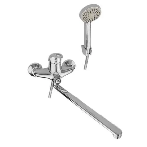 Змішувач для ванної кімнати Wezer NHK7-B048 Хром (1036557) Змішувач для ванної кімнати Wezer NHK7-B048 Хром (1036557)