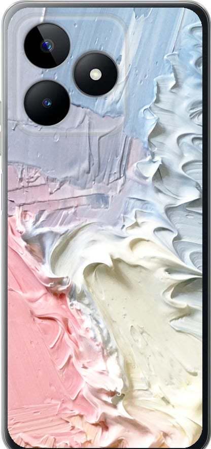Чехол на Realme C53 Пастель v1 (3981u-3128-42517)