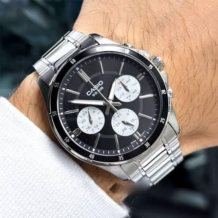 Часы наручные мужские Casio MTP-1374D-1A3 - фото 2 Часы наручные мужские Casio MTP-1374D-1A3 - фото 2