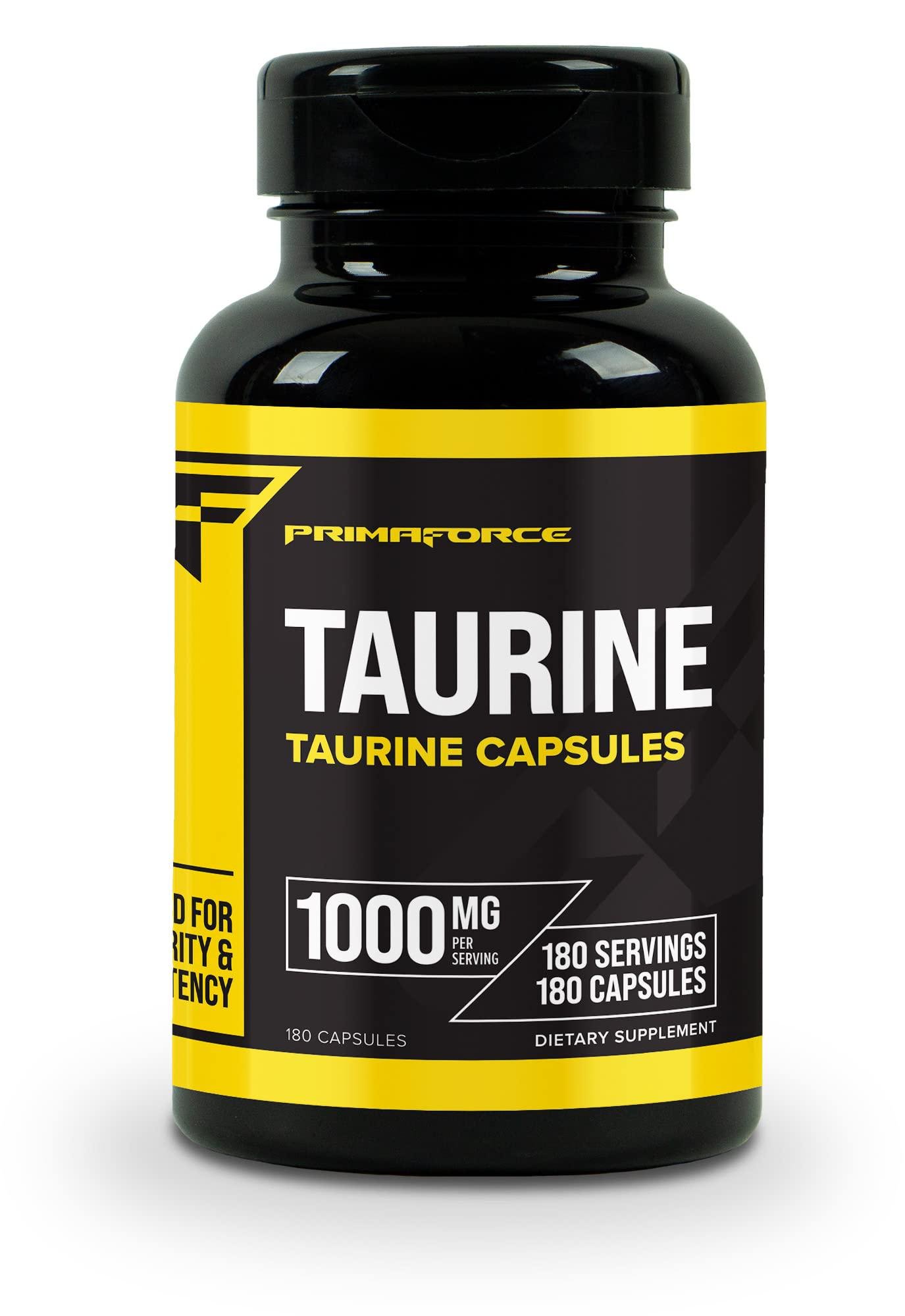 Таурин Primaforce Taurine 1000 мг 180 капс.