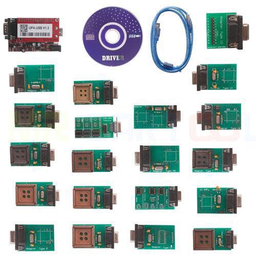 Программатор автомобильный UPA USB V1.3 чип-тюнинг EEPROM 19 адаптеров (284790) - фото 1 Программатор автомобильный UPA USB V1.3 чип-тюнинг EEPROM 19 адаптеров (284790) - фото 1