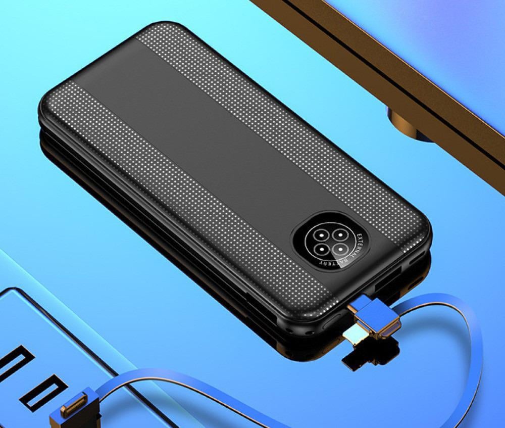 Портативна батарея зовнішня Power Bank 30000 mAh (YM-362) - фото 7