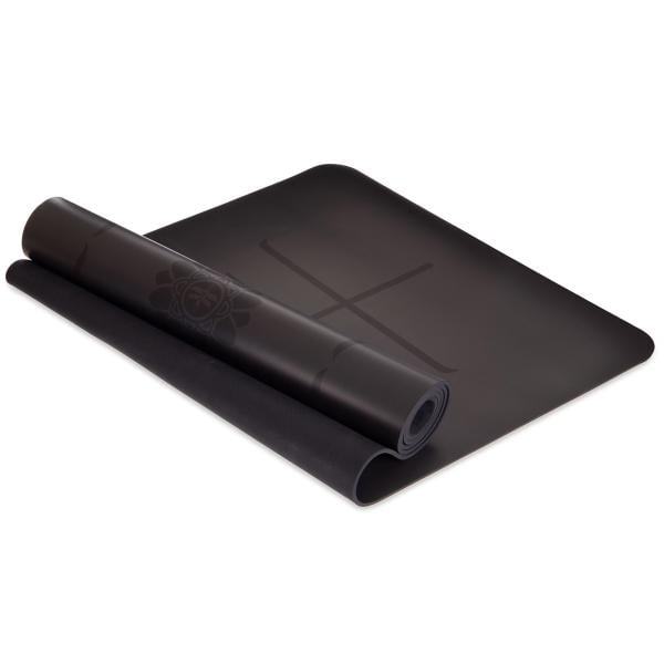 Мат для йоги Generation Fitness 183х61х0,6 см Чорний (29954293)