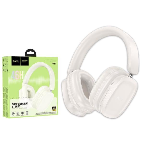 Гарнитура Bluetooth Hoco Stereo W51 Белый (00000012264)